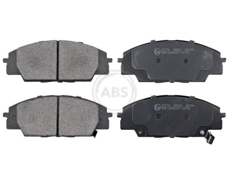 Brake Pad Set, disc brake 37174 ABS, Image 4