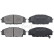 Brake Pad Set, disc brake 37174 ABS, Thumbnail 4