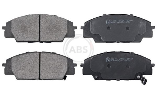 Brake Pad Set, disc brake 37174 ABS, Image 4