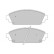 Brake Pad Set, disc brake 37177 ABS, Thumbnail 2