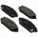 Brake Pad Set, disc brake 37177 ABS