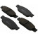 Brake Pad Set, disc brake 37179 ABS