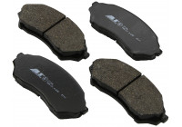 Brake Pad Set, disc brake 37186 ABS