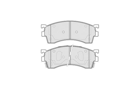 Brake Pad Set, disc brake 37187 ABS, Image 3