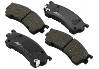 Brake Pad Set, disc brake 37187 ABS