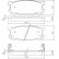 Brake Pad Set, disc brake 37190 ABS, Thumbnail 2