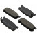 Brake Pad Set, disc brake 37190 ABS