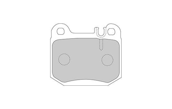 Brake Pad Set, disc brake 37194 ABS, Image 3