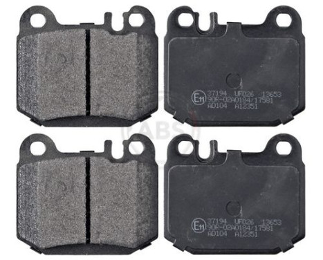Brake Pad Set, disc brake 37194 ABS, Image 4