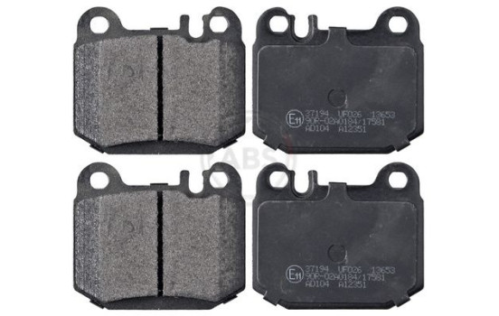 Brake Pad Set, disc brake 37194 ABS, Image 4