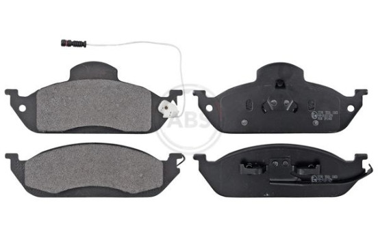 Brake Pad Set, disc brake 37198 ABS, Image 3