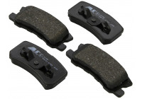 Brake Pad Set, disc brake 37199 ABS