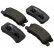 Brake Pad Set, disc brake 37199 ABS