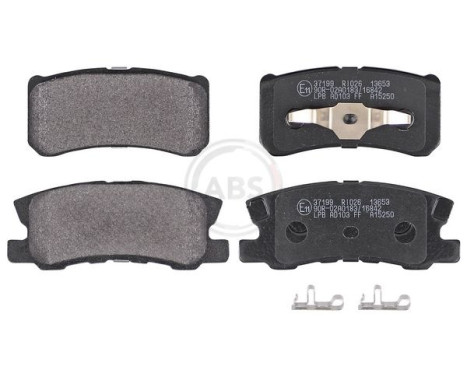 Brake Pad Set, disc brake 37199 ABS, Image 4