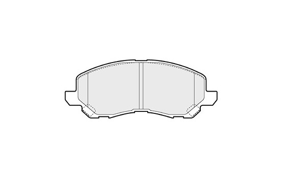 Brake Pad Set, disc brake 37202 ABS, Image 3