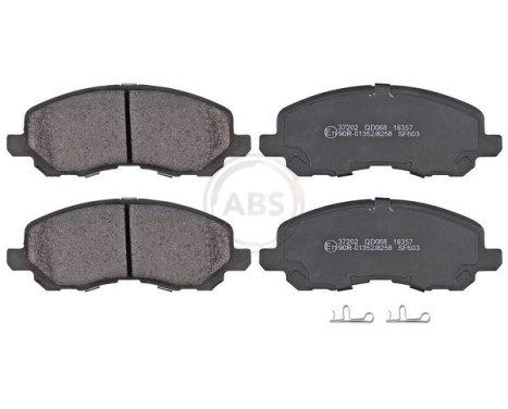 Brake Pad Set, disc brake 37202 ABS, Image 4