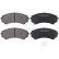 Brake Pad Set, disc brake 37203 ABS, Thumbnail 4