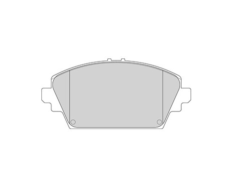 Brake Pad Set, disc brake 37205 ABS