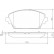 Brake Pad Set, disc brake 37205 ABS, Thumbnail 2