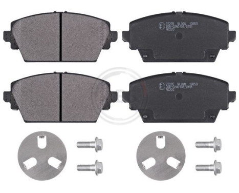 Brake Pad Set, disc brake 37205 ABS, Image 3