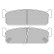 Brake Pad Set, disc brake 37208 ABS, Thumbnail 3