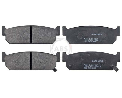 Brake Pad Set, disc brake 37208 ABS, Image 4