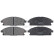 Brake Pad Set, disc brake 37209 ABS, Thumbnail 4