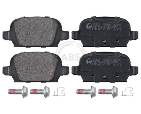 Brake Pad Set, disc brake 37212 ABS, Image 4