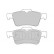 Brake Pad Set, disc brake 37216 ABS