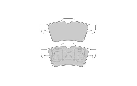 Brake Pad Set, disc brake 37216 ABS