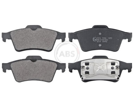 Brake Pad Set, disc brake 37216 ABS, Image 3