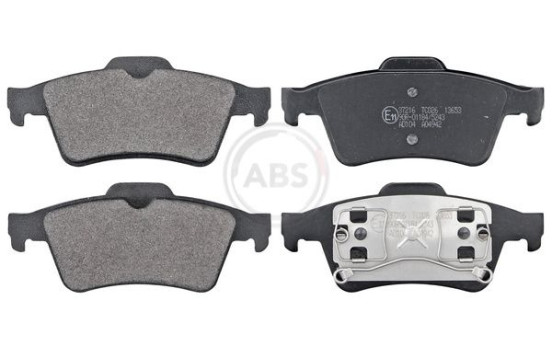 Brake Pad Set, disc brake 37216 ABS, Image 3