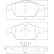 Brake Pad Set, disc brake 37218 ABS, Thumbnail 2