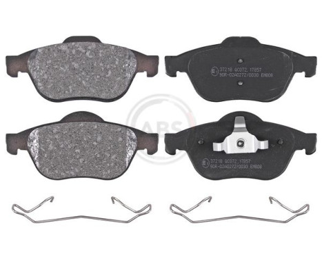 Brake Pad Set, disc brake 37218 ABS, Image 4