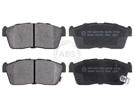 Brake Pad Set, disc brake 37222 ABS, Image 4
