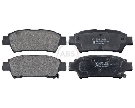 Brake Pad Set, disc brake 37228 ABS, Image 3