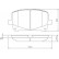 Brake Pad Set, disc brake 37229 ABS, Thumbnail 2