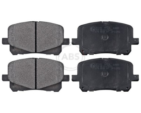 Brake Pad Set, disc brake 37229 ABS, Image 4