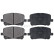 Brake Pad Set, disc brake 37229 ABS, Thumbnail 4