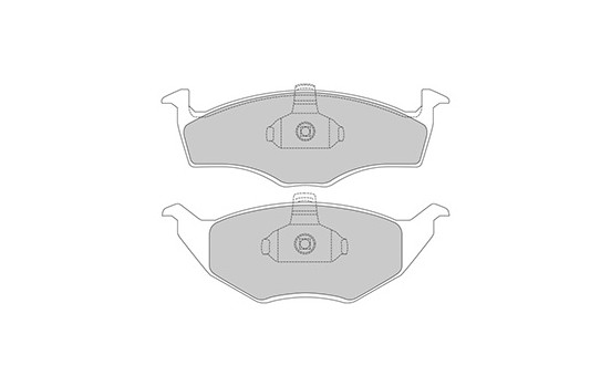 Brake Pad Set, disc brake 37238 ABS, Image 3