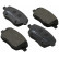 Brake Pad Set, disc brake 37241 ABS