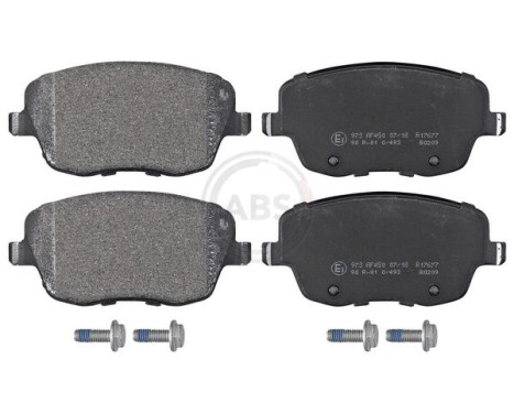 Brake Pad Set, disc brake 37241 ABS, Image 4