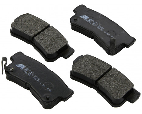 Brake Pad Set, disc brake 37252 ABS