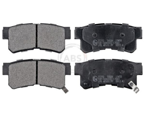 Brake Pad Set, disc brake 37252 ABS, Image 4