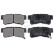 Brake Pad Set, disc brake 37252 ABS, Thumbnail 4