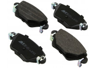 Brake Pad Set, disc brake 37254 ABS