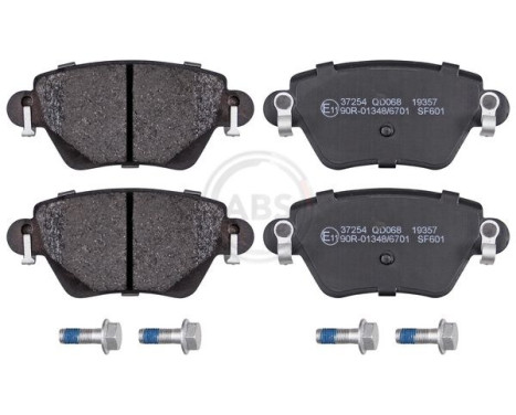 Brake Pad Set, disc brake 37254 ABS, Image 4