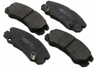 Brake Pad Set, disc brake 37257 ABS