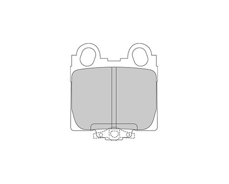 Brake Pad Set, disc brake 37258 ABS, Image 3