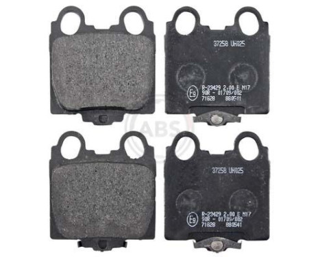 Brake Pad Set, disc brake 37258 ABS, Image 4